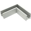 M LEDME Connettore a L per binario magnetico 16mm bianco M LEDME