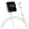 aceyoon Caricatore Cavo Compatibile con Apple Watch, Caricabatterie per Apple Watch 1M Magnetico Cavo Caricatore iWatch con Adattatore USB C USB per Apple Watch 9 8 7 6 5 4 3 2 SE Ultra (Bianca)
