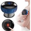 Mocoli Massaggiatore Elettrico per Coppettazione, 3 in 1 Smart Cupping Set,Set di Terapia di Coppettazione Elettrica con Luce Rossa Ricaricabile Gua Sha Cupping Set per alleviare il dolore muscolare