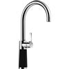 SCHOCK Rubinetto da cucina SC-520 Night - Rubinetto ad alta pressione CRISTADUR Green Line con beccuccio fisso