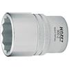 Hazet 900Az-1.3/16 Inserto Chiave a Bussola Doppio Esagono, Argento, Attacco Quadro, Cavo, 12.5 mm 1/2 di Pollice