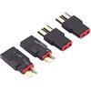 FLY RC 2 Paia Caricabatteria RC Lipo Traxxas TRX Plug to Deans T Plug Adattatore connettore Wireless per Batteria RC LiPo ESC