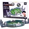 BuLKee Mini Biliardino Calcio, 2-Player Partito Tavolo Calcio, Calcetto da Tavolo con 2 Palline Gioco da Tavolo Calcio InterattivoGiocattolo da Tavolo da Calcio per Due per Bambini Adulti Regalo per Bambini