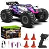 FEIMUOSI Macchina Telecomandata Auto Rc Cars: 2,4 GHz 1:18 All Terrain Offroad Auto Telecomandata con 2 batterie und luci a LED, 20 km/h Macchina Radiocomandata, Perfetto Regalo per Bambini e Ragazzi