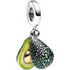 LaMenars Avocado Charm für Armbänd 925 Sterling Silber Bead Donna Charms Festa della Mamma Compleanno Anniversario Gioielli per Donna