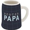 GRUSS & CO Brocca da liquore con motivo Papà, New Bone China, 5 cl, mini brocca con scritta, regalo divertente, festa, regalo da uomo | 73840