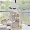 Ginger Ray Coniglietto pasquale con coda a nido d'ape, supporto da tavolo per feste, panini e torte, 50 cm x 24,3 cm