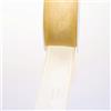 Deko AS GmbH Deko und Band 53736 - Nastro di Organza con Lati - 38 mm 50 m col. 17 Gold - 53736 - 38 - 50 - 17
