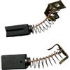 Trade-Shop - 2 spazzole di carbone per motore, 6,3 x 8 x 13,5 mm, compatibili con Einhell TC-AG 125, TC-AG 125/850, TC-AG 115/850, TC-AG 850 smerigliatrice angolare