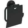 Villeroy & Boch Elements Tender porta rotolo, TVA151013000K5, Elements Tender nero opaco [Accessori Bagno > Porta Rotolo]