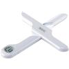 Wahl Kitchen Innovations Bilancia Pieghevole da Cucina Digitale, 5 kg White