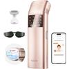 Salloot 25J Triplo Impulso Epilatore Luce Pulsata IPL,12 cm² Sapphire,3℃ Tecnologia Di Raffreddamento Per Una Depilazione Indolore,Epilatore Laser Epilazione a Casa per Gambe,Bikini,Corpo,Donna,Uomo