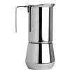 ILSA Caffettiera Espresso Turbo Express, Acciaio Inox 18/10, Tazze 6, Capacità 35 cl