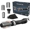 Rowenta Brush Activ, Spazzola Ad Aria Calda Rotante, Spazzola Asciugacapelli 1000 W, Design Ergonomico, 2 Spazzole Rotanti in Ceramica, Concentratore e Custodia, UB9530F0