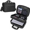 CURMIO Borsa da Trasporto da Viaggio Compatibile con PS5, PS5 Slim, PS4, Custodia per Console di Gioco a Doppio Strato, Nero (Solo Borsa)