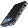 Mele Mini PC, Quieter3Q Celeron N5105 16GB 512GB Windows 11 Pro Micro Computer Fanless Piccoli Server Desktop con Gigabit Ethernet 2.4G&5G Wifi, PXE, Dual 4K HDMI, VESA per Ufficio/Studio/Casa