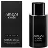 Armani Code Pour Homme Eau de Parfum Refillable 75 ml, Eau de Parfum Ricaricabile Spray