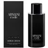 Armani Code Pour Homme Eau de Parfum Refillable 125 ml, Eau de Parfum Ricaricabile Spray