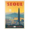 MyPuzzle.com MyPuzzle Corea Del Sud: Seoul, Poster D'epoca - Premium 500 Pezzi Puzzle - MyPuzzle Collezione speciale di Anderson Design Group