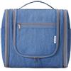 Narwey Grande Beauty Case da Donna da Viaggio, Borsa da Toilette Appendere Borsa da Viaggio Trousse per Uomo e Donna Borsa da Barba del in Viaggio per Toilette Accessori (Blu Navy, Grande)