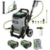 EGO PROMO EGO HPW2000E - Idropulitrice a batteria - 180 bar - 6.5 l/min - 2x 56V - 7.5Ah