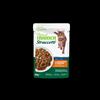 NovaFood Trainer Natural Trainer Straccetti Adult Tacchino Con Verdure 85 gr Bustina Umido Per Gatti