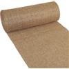 Deko AS GmbH Traversa da Tavolo Shabby Chic a Effetto Lino - 300 mm - 5 m - Colore 21 Marrone Noce di Cocco - A 69-300-5-21