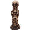 Puckator Scultura in Resina - Totem di Teschi - Non Vedo, Non Sento, Non Parlo
