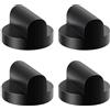YIXISI 4 Pezzi Tampone in Gomma Universale per Cric, Universale Car Jack Gomma Pad, Protector per Binario a Fessura, per Sistemi di Sollevamento di Auto, Compatibile con Audi TT RS R8 A6 A7