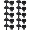OTOTEC Set di 30 viti per copertura della batteria del faro dell'auto, kit 7H0915450 per clip di fissaggio in plastica T5 per pannello di atterraggio/faro/batteria/coperchio del motore