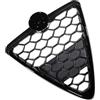 CANTONDZ Griglia radiatore Griglia Scudo Anteriore Griglia Anteriore a nido d'ape Compatibile con ALFA ROMEO 2010-GIULIETTA 2016- Nido ape Nera Lucida 156112051