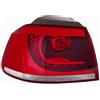 DEPO RICAM 507234 FANALE POSTERIORE ESTERNO BIANCO-ROSSO A LED PER GOLF VI LATO SINISTRO (LATO CONDUCENTE) DAL 2008/11 AL 2012/09
