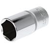 GEDORE Red Inserto Chiave a Bussola Lunga, Attacco 1/2 pollici, 12.5 mm, Bocca Esagonale, Chiave a Bussola 30 mm, Utensile, R61003014, Acciaio