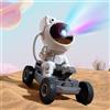 Gemmac Astronauta Proiettore Stelle con Altoparlante Bluetooth, Rover Lunare Galaxy Projector Proiettore di Stelle sul Soffitto con Timer Telecomando Stelle Luminose Cameretta Regalo Bambini Adulti