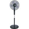 Ardes Ventilatore a Piantana da Terra Pale Diametro 41 cm con Telecomando colore Nero - AR5S41PBT Style