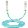 Elfcam® - Cavo in fibra ottica LC/UPC a LC/UPC, OM3 multimodale duplex 50/125um LSZH (100m)