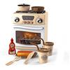 Teorema Giocattoli 66983 - Cucina Giocattolo per Bambini con Forno e Accessori, Nocciola