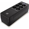 Conceptronic Gruppo di continuita' Conceptronic ZEUS09E 850VA/490W Nero [ZEUS09E]