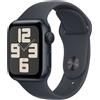 Apple Watch SE GPS 40mm Cassa Alluminio Mezzanotte con Mezzanotte Sport Band - S