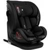 Kikka Boo Kikkaboo Seggiolino Auto i-Size 40 - 150 cm i-View Black Girevole 360°