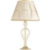 Ondaluce Lampada da tavolo 40x71 cm ROXANNE in vetro soffiato lavorato a mano