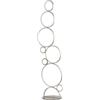 Ondaluce Lampada piantana da terra LED 52W- Silver POIS H160 cm