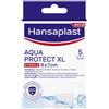 Hansaplast Cerotti Aqua Protect XL, impermeabili per grandi ferite, 5 pezzi da 6 x 7 cm pz Cerotto