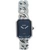CHANEL Pre-Owned - Orologio Premiere 26mm Pre-owned 1987 - Donna - acciaio inossidabile - Taglia unica - Nero