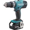 MAKITA DHP453RFE - TRAPANO AVV. CON PERC.18V 3Ax2 + DC18RC4 42 Nm