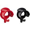 PFIFF 001235 - Supporto per bocchette in plastica, Colore: Rosso