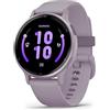 Garmin vívoactive 5, Smartwatch AMOLED 1,2, Cassa 42mm, Musica, Pay, +30 Sport, GPS, Cardio, Coach Sonno, Benefici Workout, Autonomia 11 giorni (Orchid & Orchid Metallic)