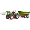 BRUDER Roadmax Trattore Con Pala E Rimorchio
