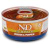 Farmina N&D Pumpkin feline adult (zucca e cervo) - 12 lattine da 70gr.