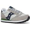 Saucony Jazz Original, Scarpe da Ginnastica, Grigio Navy Verde, 37 EU